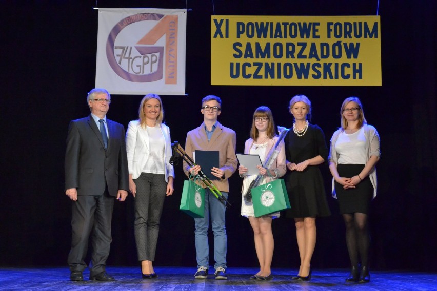 Gimnazjum w Woźnikach najlepsze w XI Powiatowym Forum Samorządów Uczniowskich [FOTO]