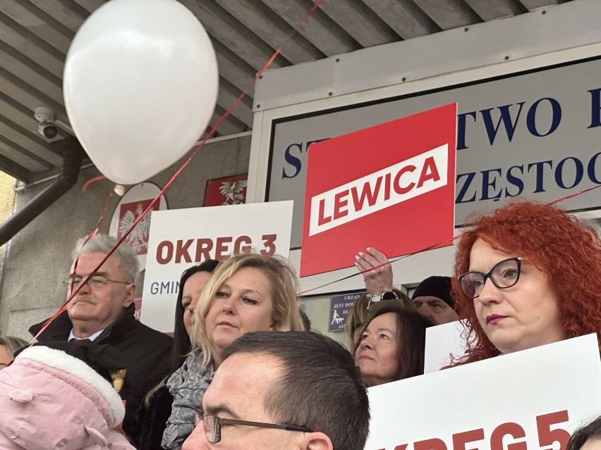 Lewica zaprezentowała kandydatów do Rady Powiatu Częstochowskiego (ZDJĘCIA)