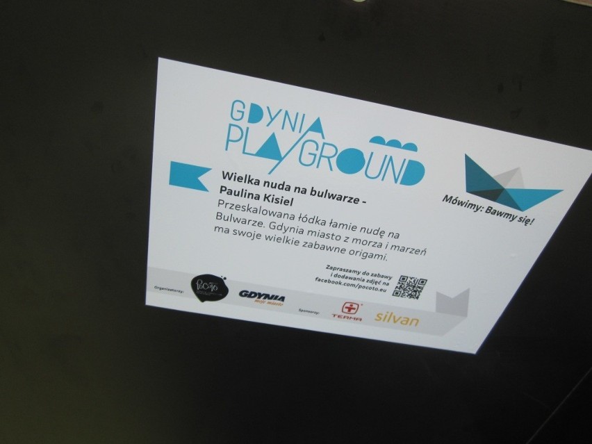 Gdynia Playground 2012. Instalacje na bulwarze. Stowarzyszenie Po Co To współorganizatorem