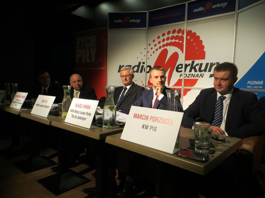 debata Radia Merkury kandydatów na prezydenta Piły