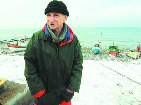 - Płacenie składek do KRUS dałoby nam szansę na większe dochody - mówi Andrzej Kręgiel, rybak łodziowy z Jarosławca.