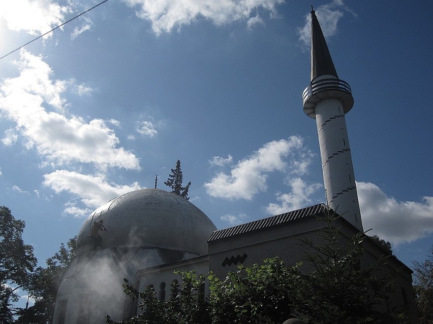 Kopuła meczetu w Gdańsku będzie odnowiona (ZDJĘCIA I WIDEO)