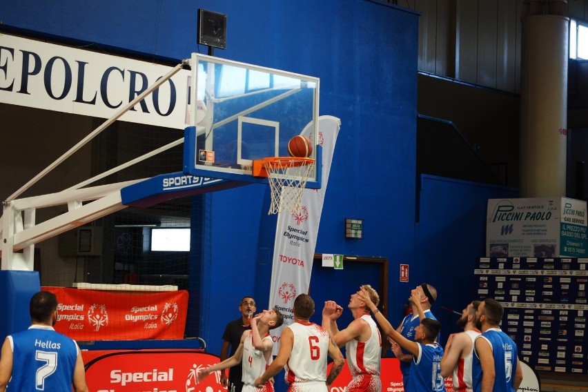 Brązowy medal Europejskiego Turnieju Koszykówki Olimpiad Specjalnych Młodzieżowych Drużyn Zunifikowanych dla koszykarzy z Jastrowia