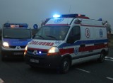 Wypadek w Pawłowie Górnym. Opel dachował