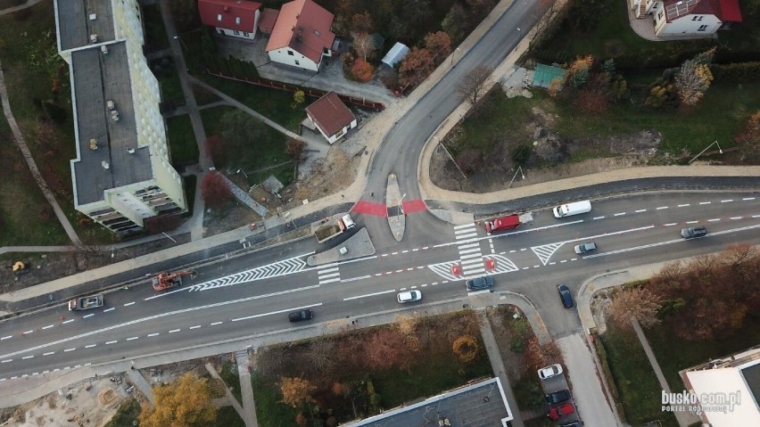 Wyremontowane skrzyżowanie ulic Partyzantów i Grotta w...