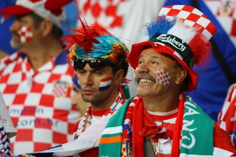 Euro 2012 Poznań - Gorąca noc chorwackich kibiców!