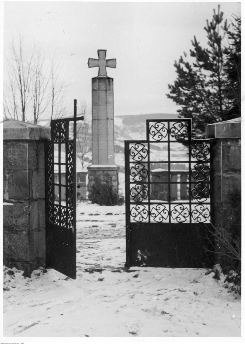 Limanowa. Cmentarz z I wojny światowej na Jabłońcu, 1940