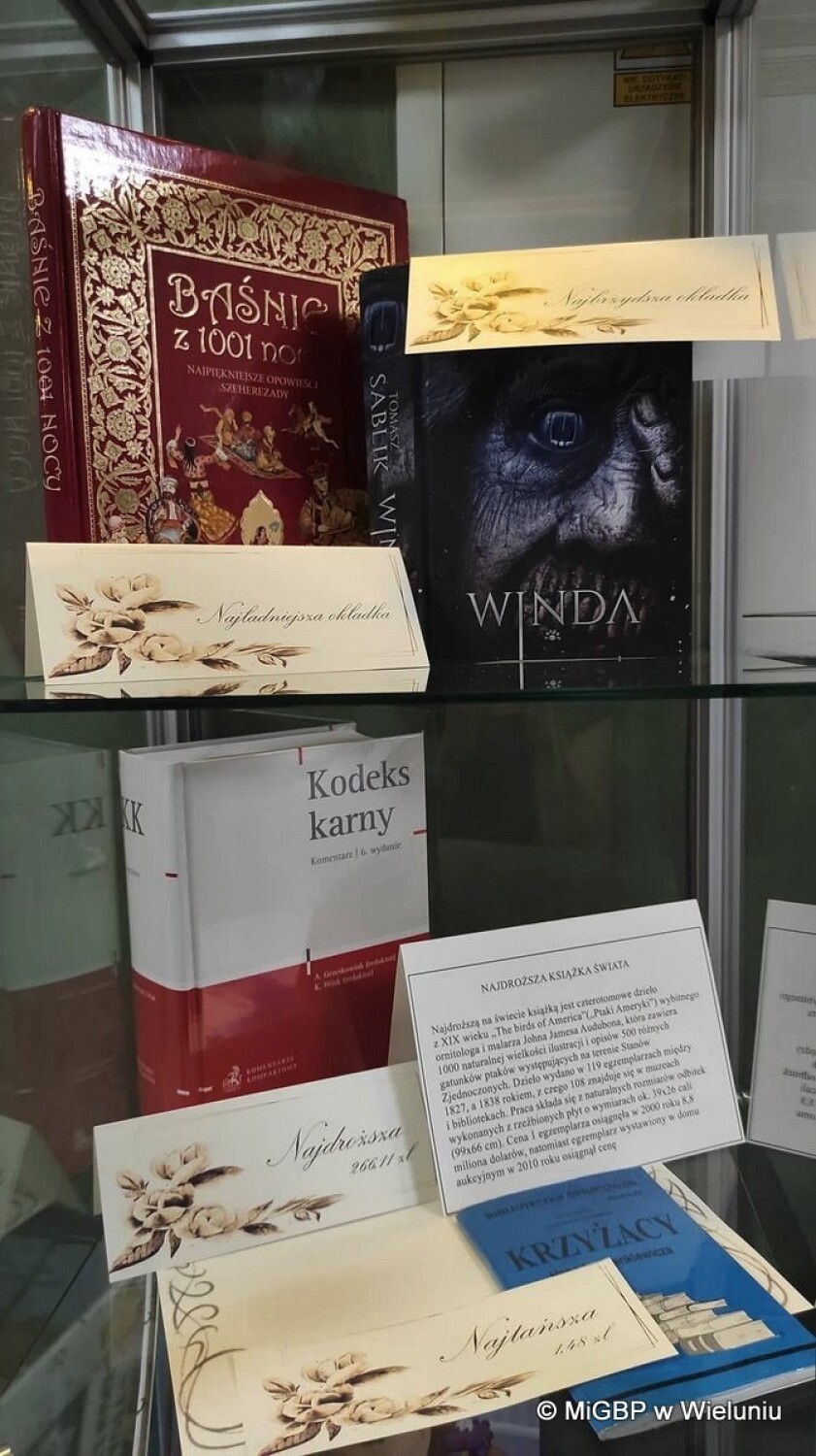„Książkowe naj…" w Miejskiej i Gminnej Bibliotece Publicznej w Wieluniu