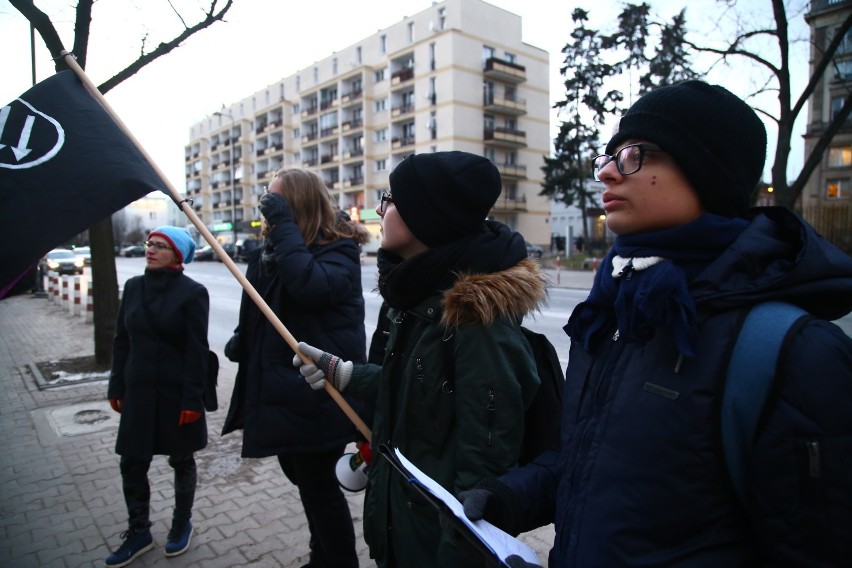 Solidarność z zatrzymanym tureckim aktywistą. Manifestacja w...