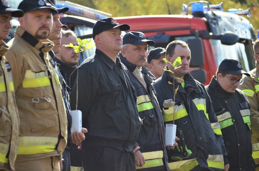 W leśnictwie Jankowo przeprowadzono ćwiczenia pożarnicze...