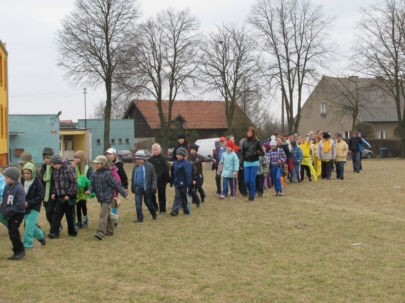 Chodzież: Powitanie wiosny w powiecie. Ogniska i Marzanna [ZDJĘCIA]