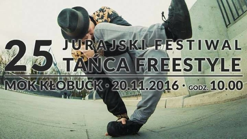 25 Jurajski Festiwal Tańca Freestyle - KŁOBUCK 2016 [ZAPOWIEDŹ]