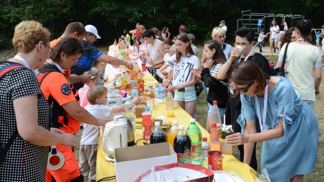 Gmina Przedbórz: Piknik Rodzinny PCPR "Pomaluj nasz świat" w Dojo w Starej Wsi