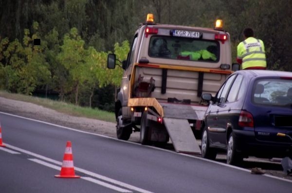 Wypadek Gorlice: śmiertelne potrącenie pieszego [ZDJĘCIA]