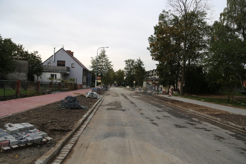 Prace remontowe na ulicy Lipowej w Wolsztynie powoli dobiegają końca. 