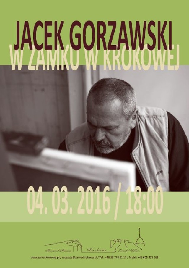 Wystawa Jacka Gorzawskiego na Zamku w Krokowej