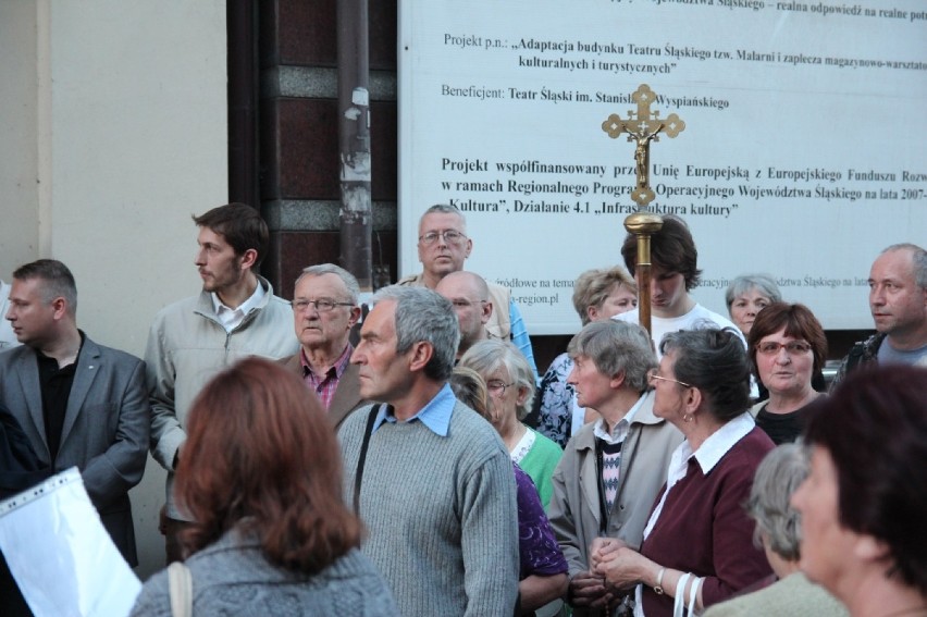 Protest przeciwko Golgota Picnic