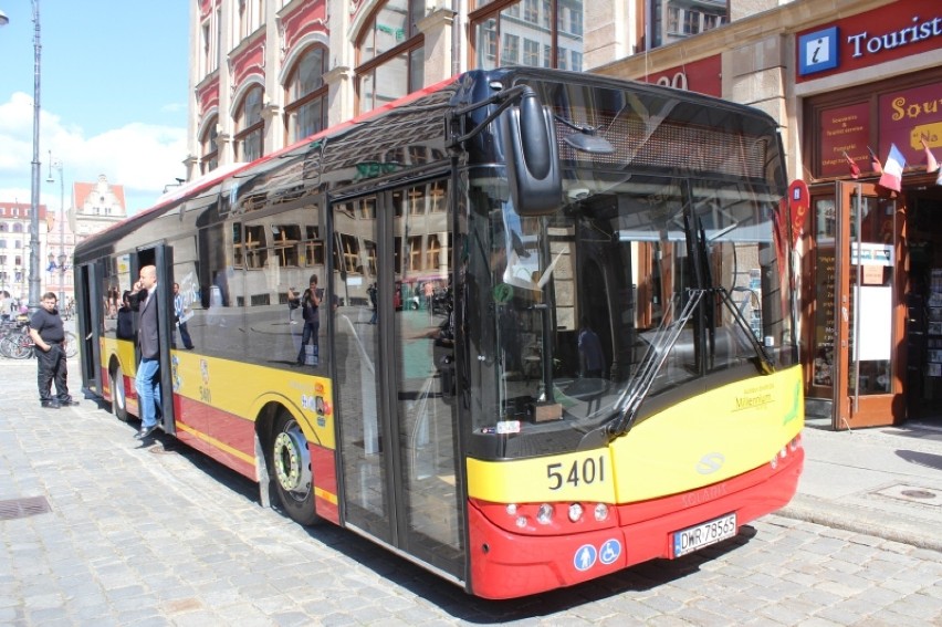Autobus Solaris we Wrocławiu
