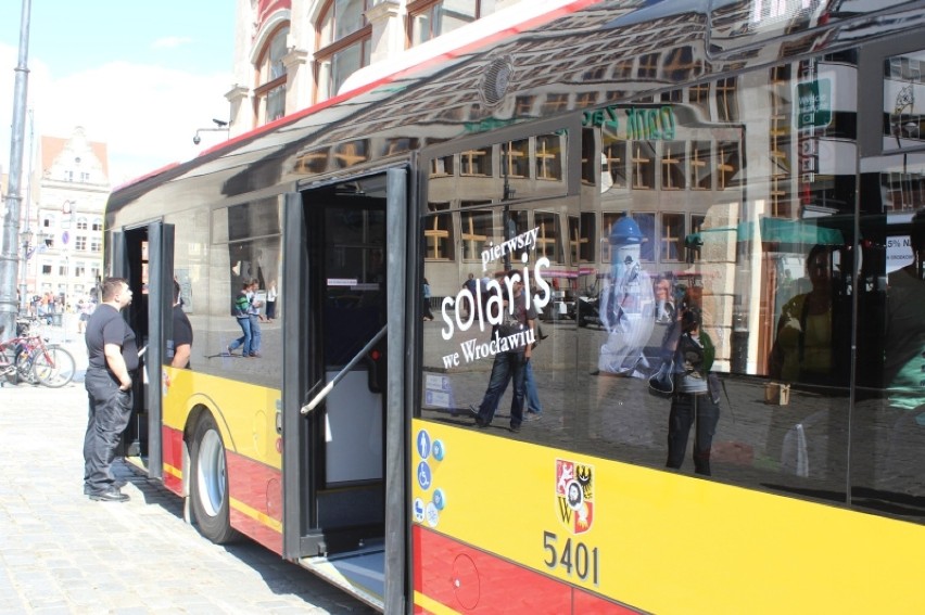 Autobus Solaris we Wrocławiu