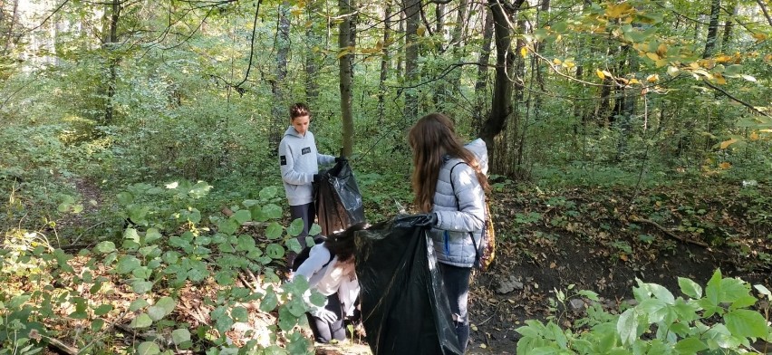 Akcja sprzątania gminy Klucze