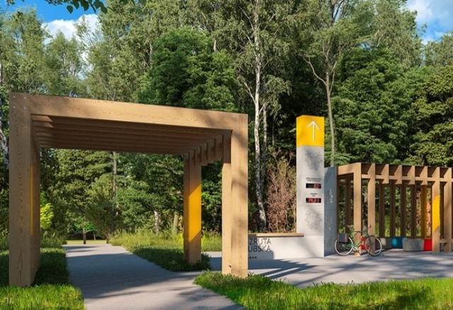 Nowa wiata z atrakcjami dla rowerzystów powstanie w Lubaniu w gminie Nowa Karczma.