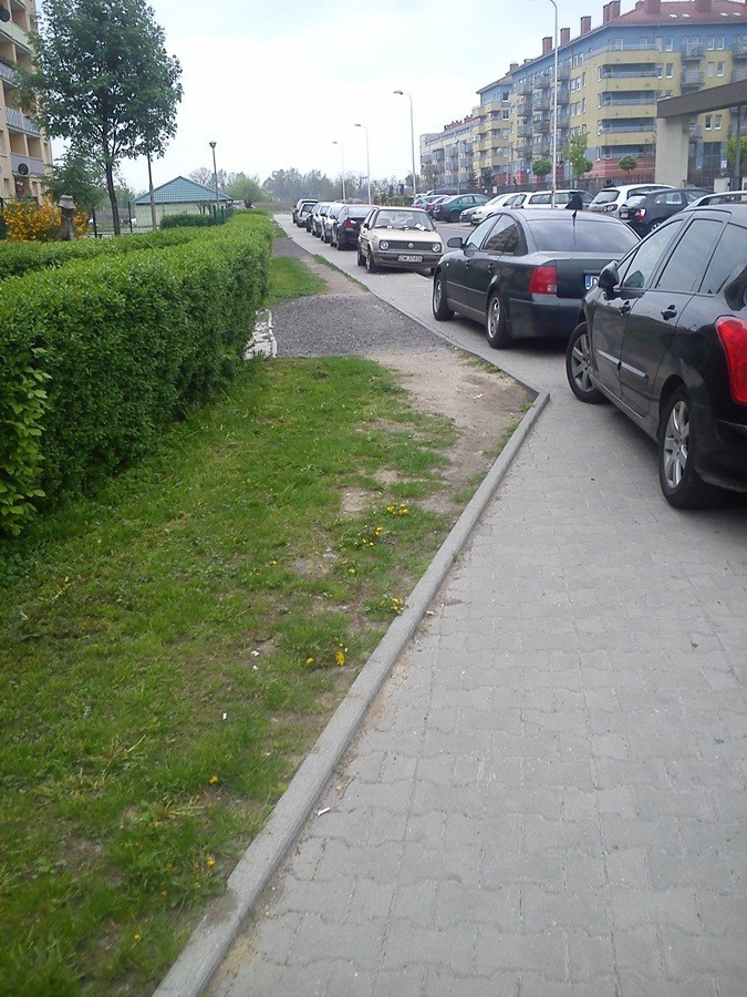 Wrocław: Na Gaju kierowcy parkują jak chcą (ZDJĘCIA)