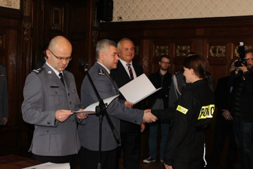 Ślubowanie nowych policjantów w Szczecinie [ZDJĘCIA]