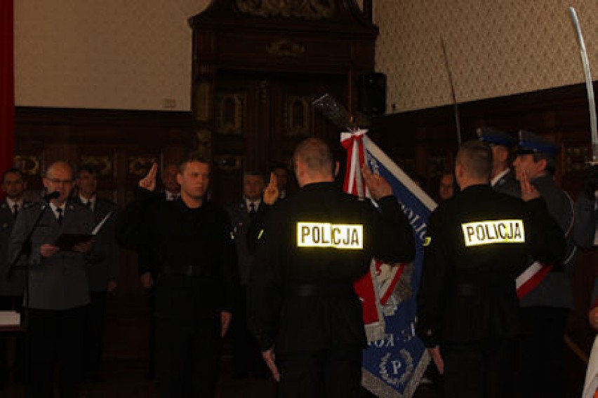 Ślubowanie nowych policjantów w Szczecinie [ZDJĘCIA]