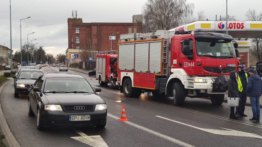 Wypadek na ulicy Sulejowskiej w Piotrkowie. Zderzyły się dwa...