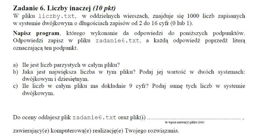 17 maja uczniowie napisali maturę z informatyki. Zobaczcie...