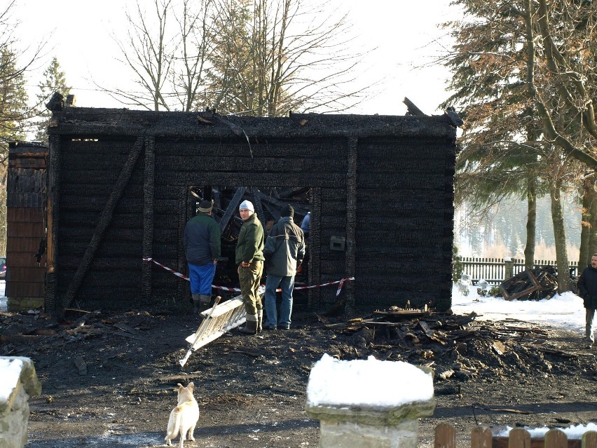 Pożar kościoła na Stecówce w Istebnej. Zostały tylko ściany...