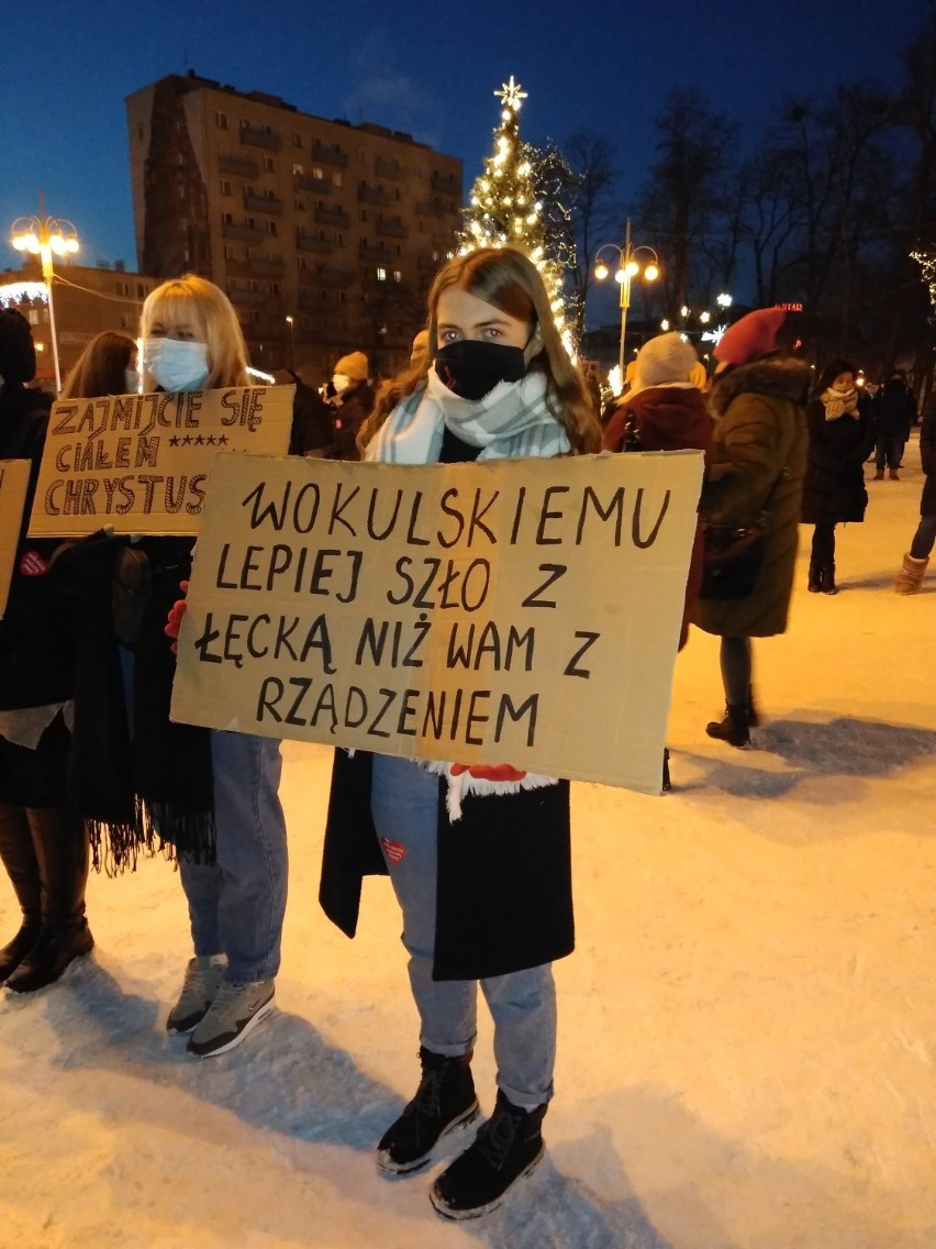 Strajk kobiet w Częstochowie, 31 stycznia 2021 roku