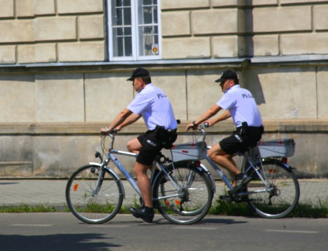 Policjanci na rowerach już partrolują w Radomiu.