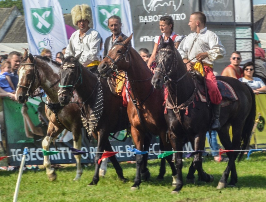 Festiwal Jeździecki Baborówko. Pokaz woltyżerki historycznej [ZDJĘCIA]