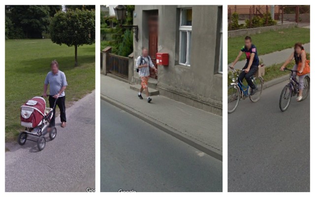 Przyłapani przez Google Street View na ulicach Mroczy - zdjęcia.