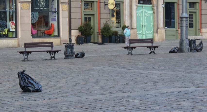 Rynek po sylwestrze