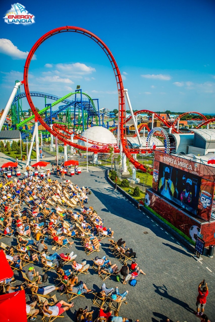 Strefa Kibica w Parku Rozrywki Energylandia w Zatorze. Atrakcje dla dzieci i dorosłych 