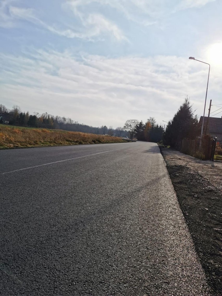 Dobiega końca remont drogi powiatowej na odcinku Bystrzyca...