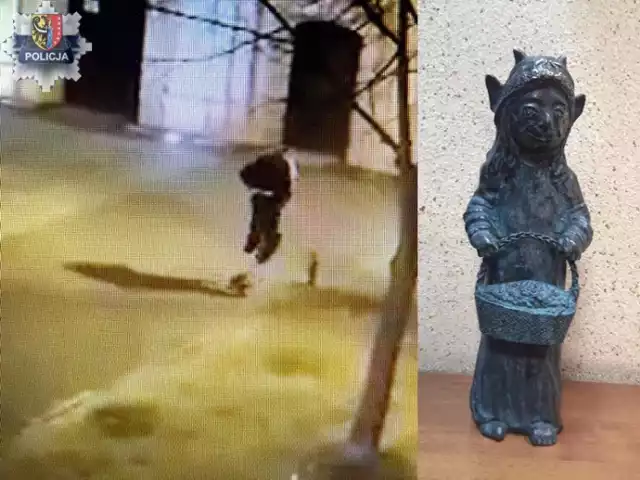 Mężczyzna ukradł figurkę z rynku w Chowianowie
