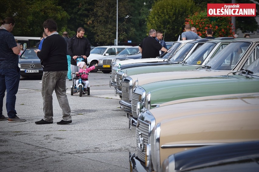 Mercedesy na zlocie w Oleśnicy