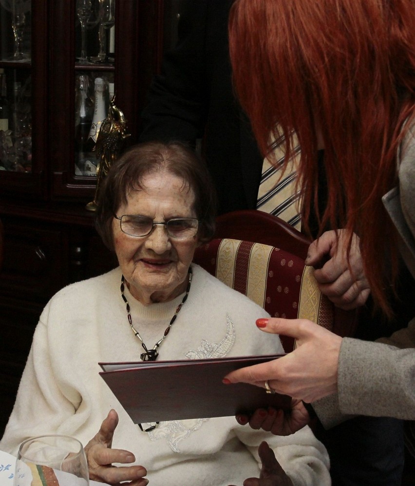 Marta Weltrowska z Leśniewa świętowała 100 lat