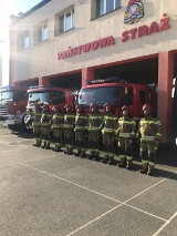 Minuta ciszy dla poległych strażaków z Ukrainy 