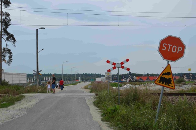 Przejazd kolejowy, na którym doszło do wypadku samochodu egzaminacyjnego