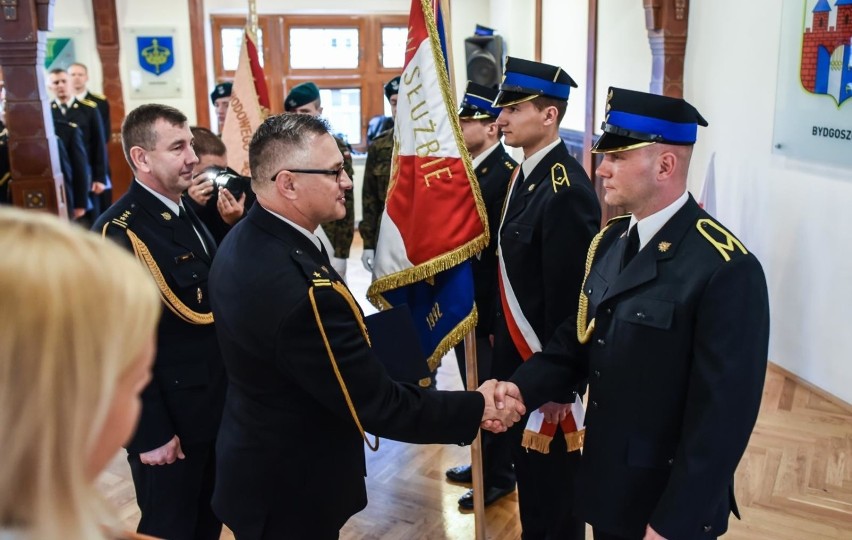 16 maja w Bydgoszczy obchodzono "Dzień Strażaka". Główne...