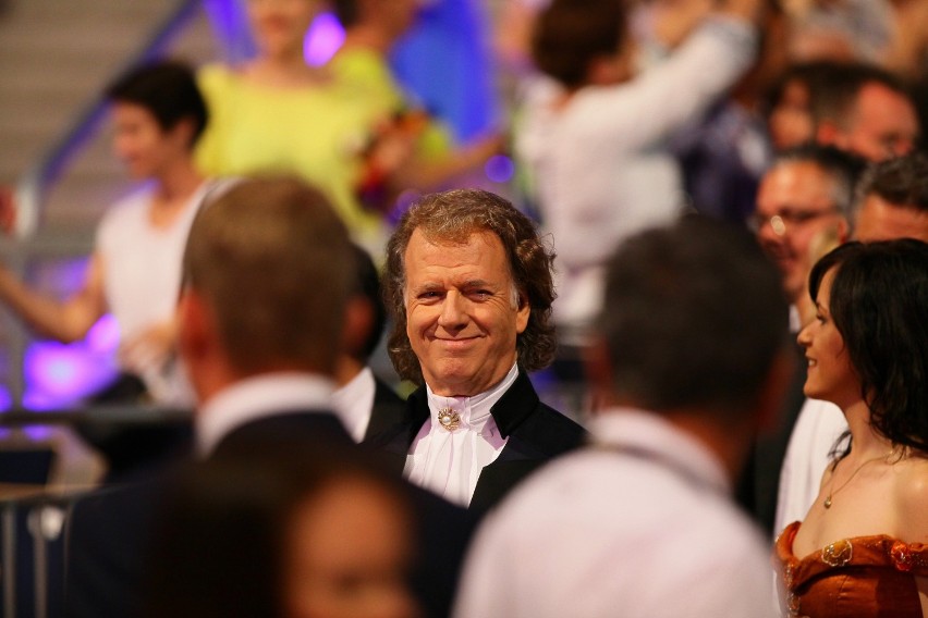 André Rieu, założyciel Orkiestry Johanna Straussa, dyrygent,...