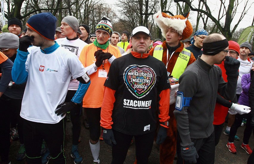 Parkrun Łódź. Bieg w parku Poniatowskiego - 10 stycznia 2015