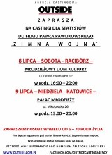 Casting do filmu "Zimna wojna" w Katowicach i Raciborzu