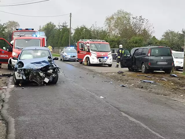 Wypadek w Zbiersku-Cukrowni