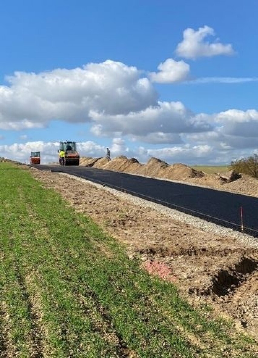 Odcinek próbny na drodze serwisowej