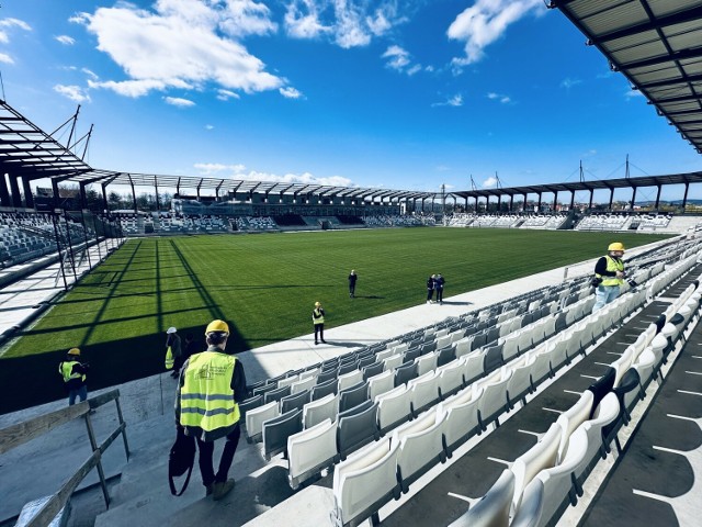 Tak wygląda stadion dla MKS Sandecja w marcu 2024 roku